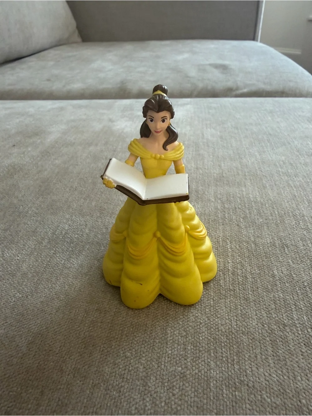 Yellow Princess Learning Figure Toy with Book - Kids Educational Play